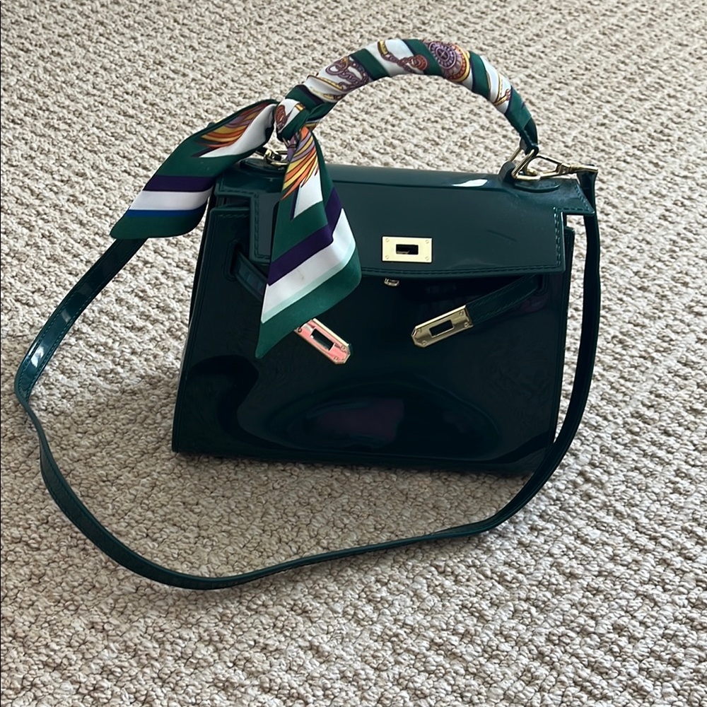 Elegant Green Handbag